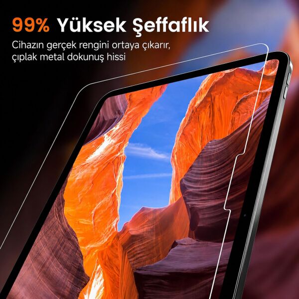 Samsung Galaxy Tab A11 Plus Ekran Koruyucu 9H Nano  SM-X230