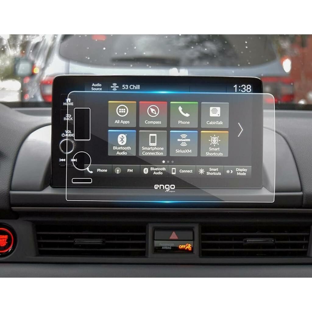 Honda Jazz e:HEV 9 inç Multimedya Mat Ekran Koruyucu Şeffaf