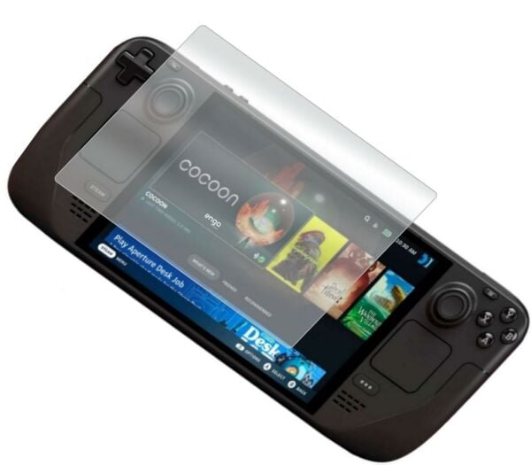 Steam Deck 7 inç Mat Ekran Koruyucu Şeffaf Oyun Konsolu