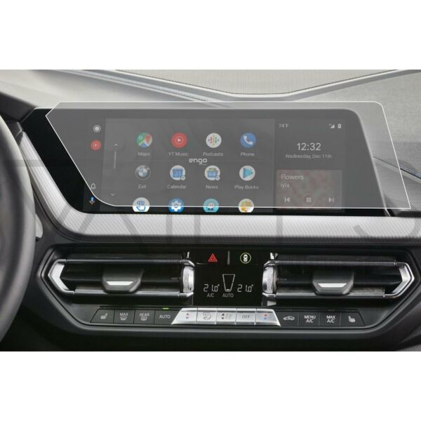 BMW 218i 10.25 inç Mat Multimedya Ekran Koruyucu Şeffaf