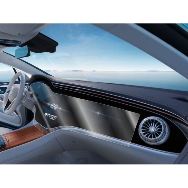 Mercedes EQS 580 Ekran Koruyucu Şeffaf Nano Tam Kaplama