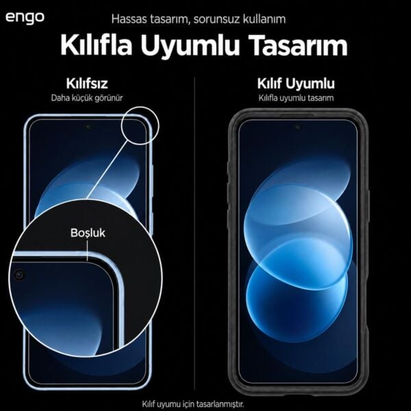 Redmi Note 17 Pro İle Uyumlu Ekran Koruyucu 6.83 İnç 9H Nano Parlak, Esnek Kırılmaz Cam, Çizilmeye ve Darbeye Dayanıklı Şeffaf Koruma