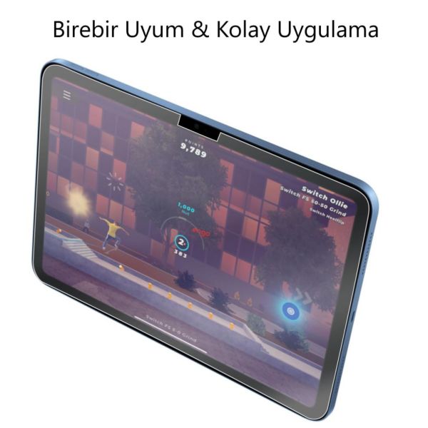 Apple iPad 11. Nesil Mat Ekran Koruyucu 11 inç Şeffaf