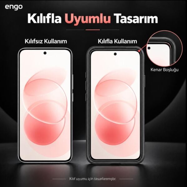Redmi Note 17 Pro Max İle Uyumlu Ekran Koruyucu 6.83 İnç 9H Nano Parlak, Esnek Kırılmaz Cam, Çizilmeye ve Darbeye Dayanıklı Şeffaf Koruma