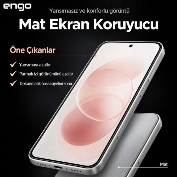 Redmi Note 17 Pro Max İle Uyumlu Mat Ekran Koruyucu 6.83 İnç, Anti-Glare Yansıma Önleyici, Çizilmeye Dayanıklı Kırılmaz Nano Cam