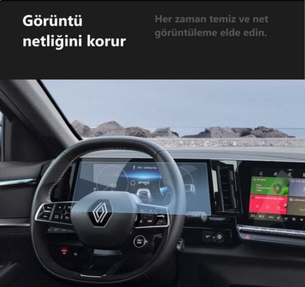 Renault Austral Dijital Gösterge Ekran Koruyucu 12.3 İnç