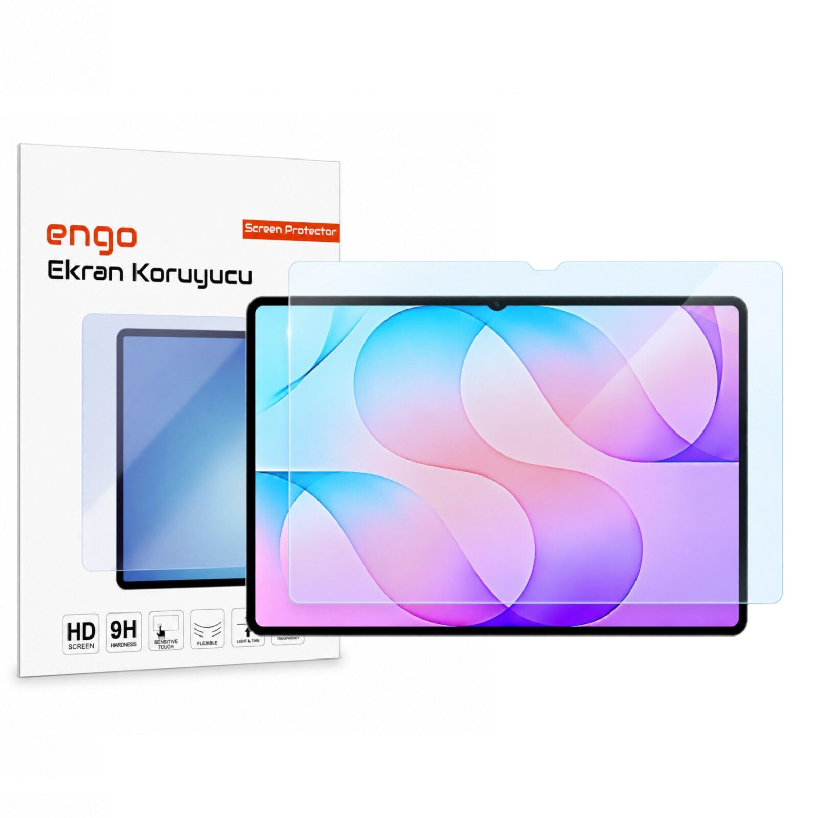 Samsung Galaxy Tab S12 Plus İle Uyumlu Ekran Koruyucu 12.6 İnç SM-X840 Kırılmaz Esnek Nano Cam, Çizilmeye Ve Darbeye Dayanıklı Koruma, HD Şeffaf