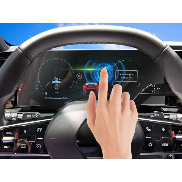 Renault Megane E Tech Dijital Gösterge Mat Ekran Koruyucu