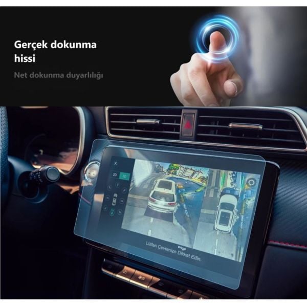 MG ZS EV 10.1 inç Ekran Koruyucu Multimedya Navigasyon Nano