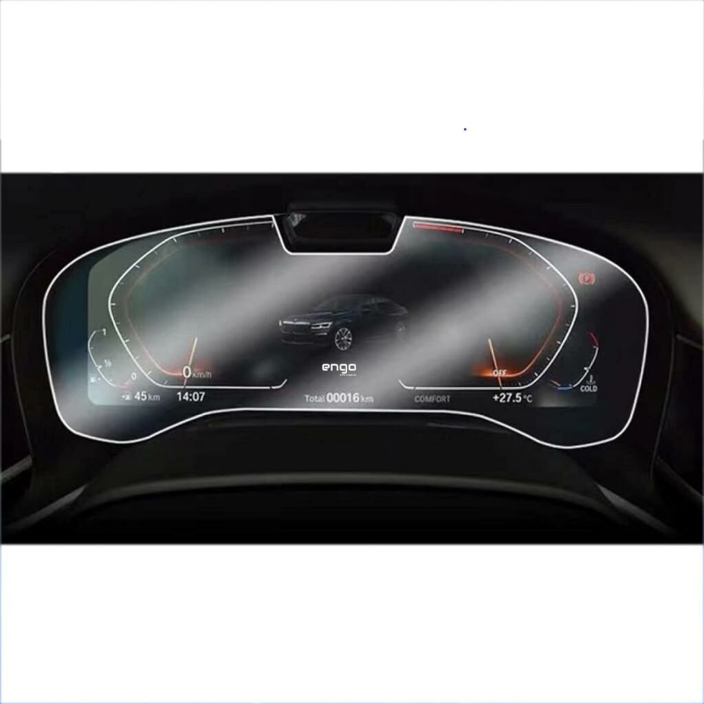 BMW 630i Gran Turismo Mat Ekran Koruyucu Dijital Gösterge