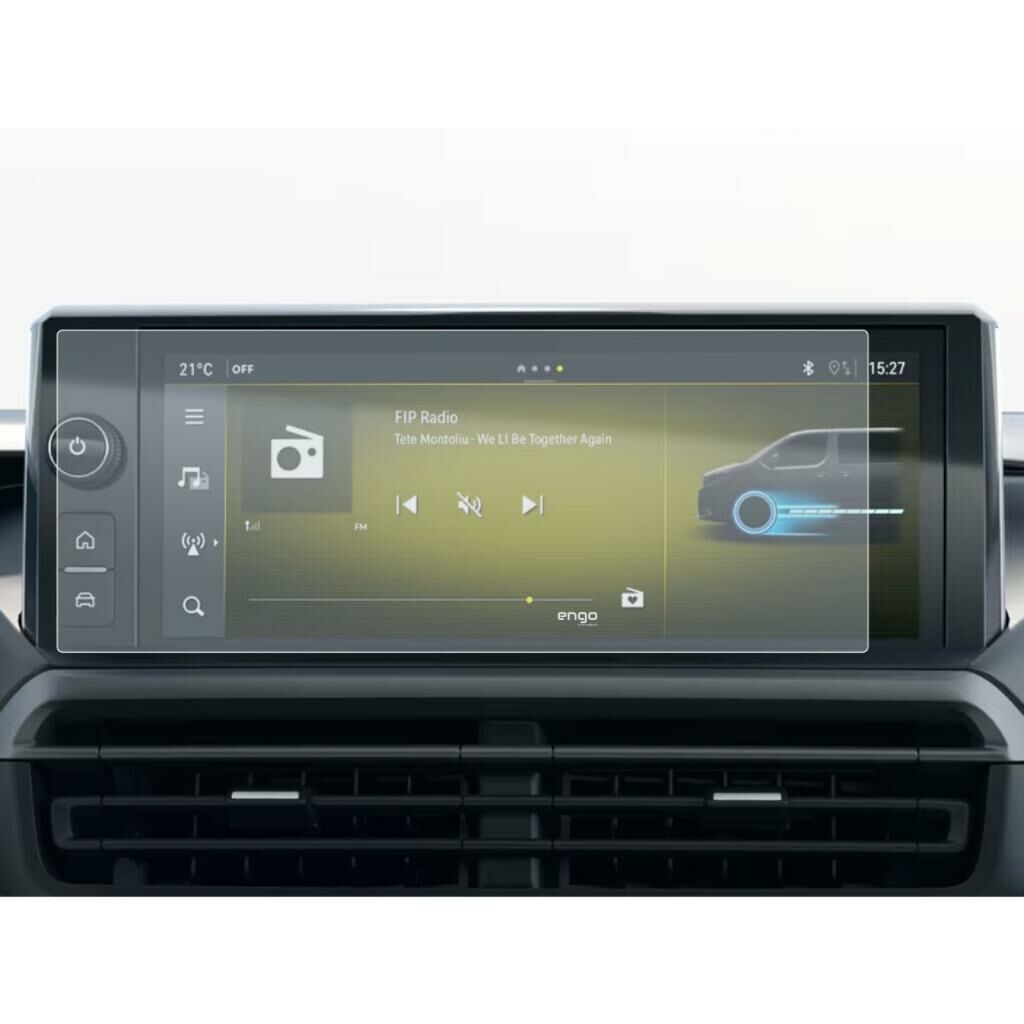 Opel Vivaro 10 inç Mat Ekran Koruyucu Multimedya Şeffaf