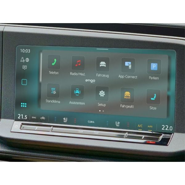Volkswagen Caddy 10 inç Multimedya Ekran Koruyucu Nano