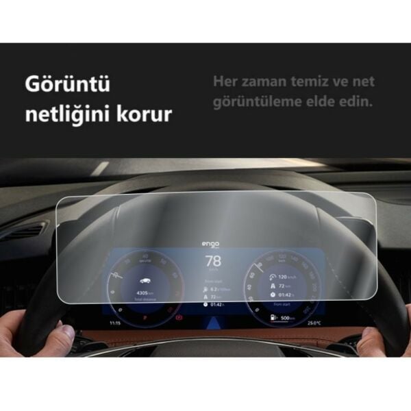 Skoda Superb 10.25 inç Mat Ekran Koruyucu Dijital Gösterge