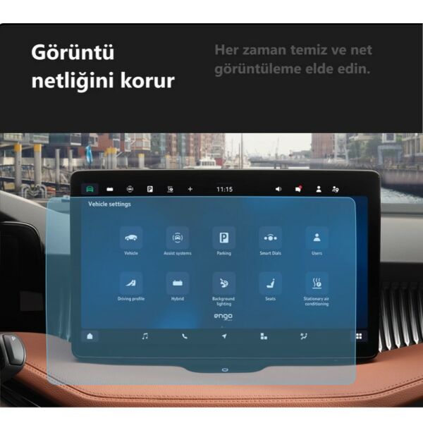 Skoda Superb 13 inç Ekran Koruyucu Multimedya Navigasyon
