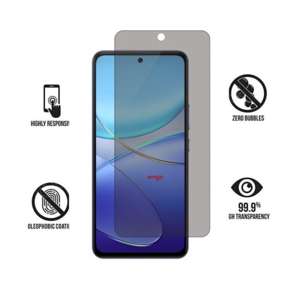 Vivo V30 Lite İle Uyumlu Hayalet Ekran Koruyucu Şeffaf