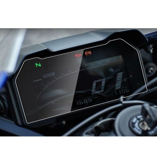 Yamaha R7 Mat Ekran Koruyucu TFT Dijital Gösterge Şeffaf
