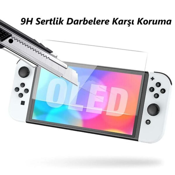 Nintendo Switch OLED 7 inç Mat Ekran Koruyucu Oyun Konsolu