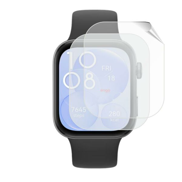 Huawei Watch Fit 3 Mat Ekran Koruyucu TPU Film 2 Adet