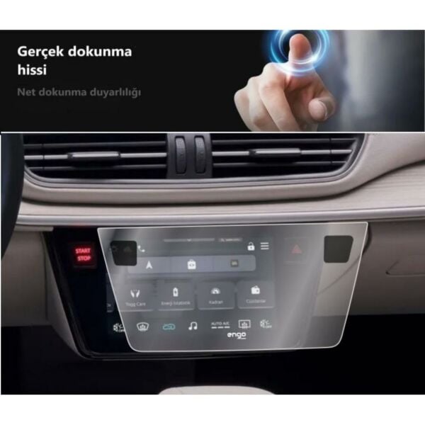 Togg T10X Kumanda Mat Ekran koruyucu 8 İnç
