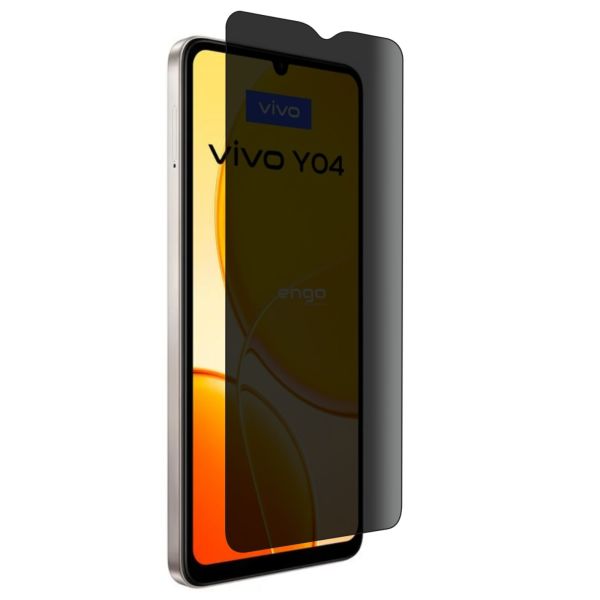 Vivo Y04 Hayalet Ekran Koruyucu 6.74 inç Anti Spy Gizlilik