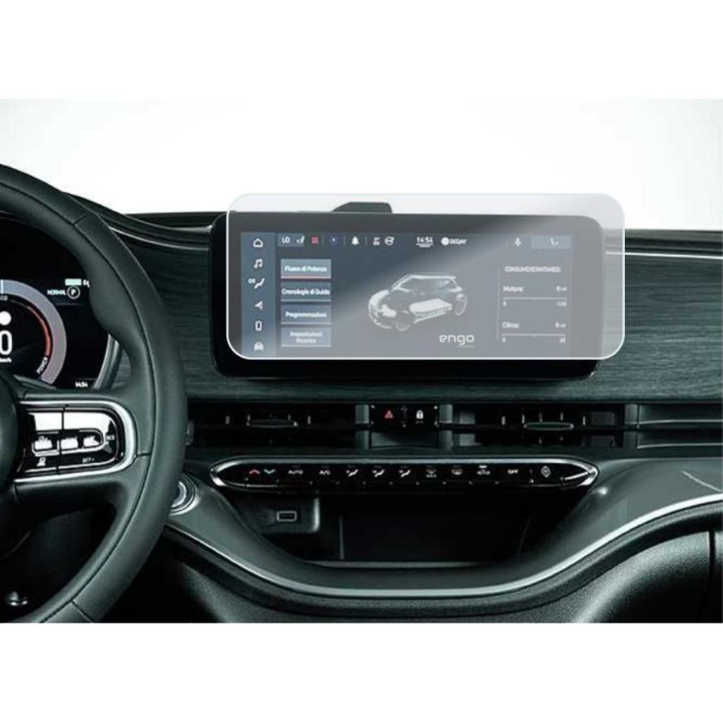 Fiat 500e Elektrikli Mat Ekran Koruyucu 10.25 inç Multimedya