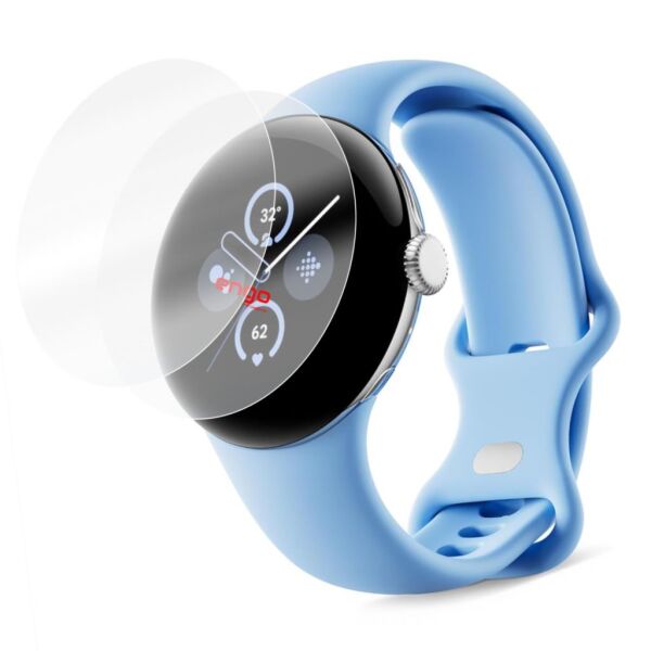 Google Pixel Watch 3 41mm TPU Ekran Koruyucu Şeffaf 2 Adet