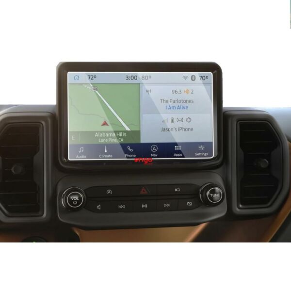 Ford Bronco Sport Mat Ekran Koruyucu 8 inç Multimedya Şeffaf