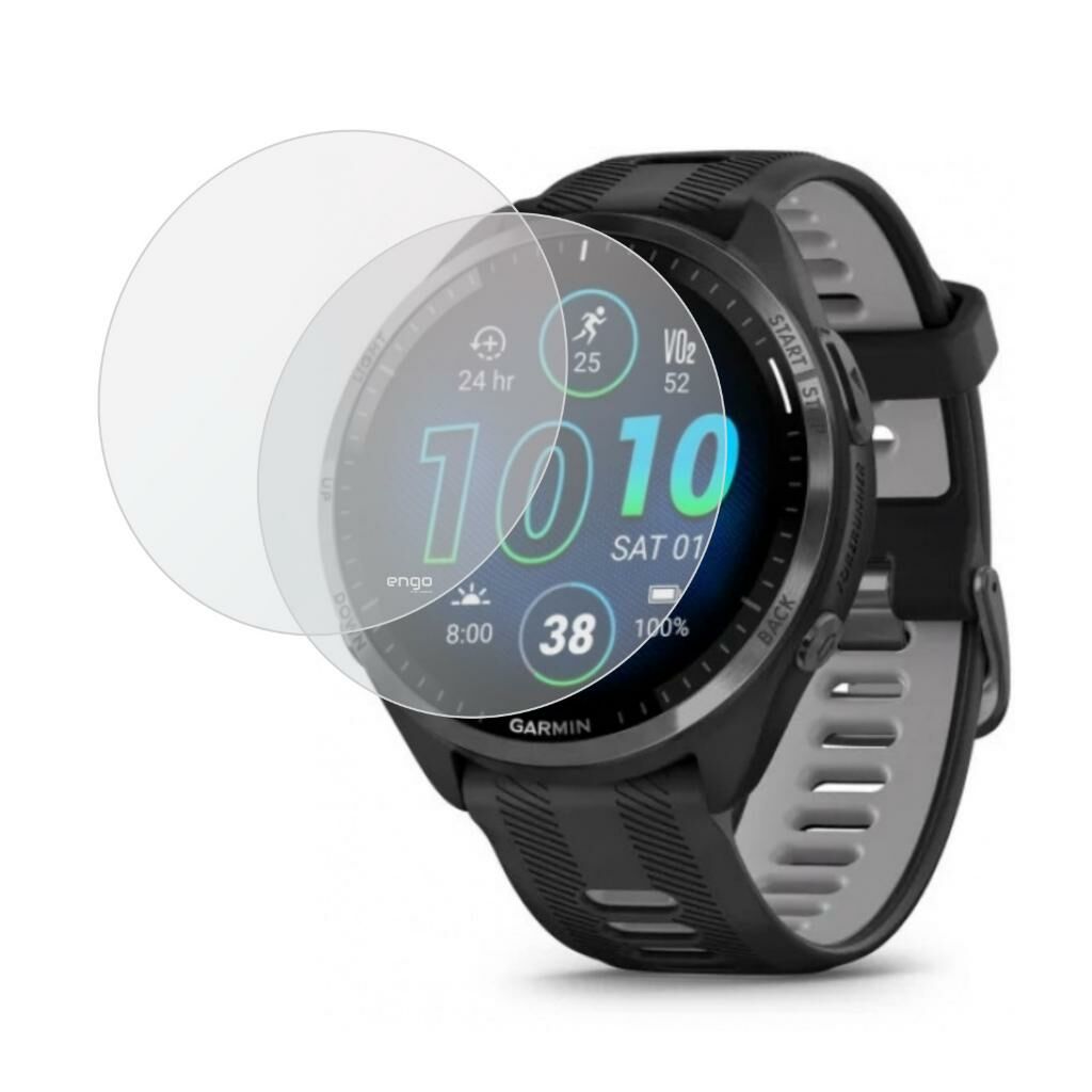 Garmin Forerunner 965 Mat Ekran Koruyucu TPU Film 2 Adet