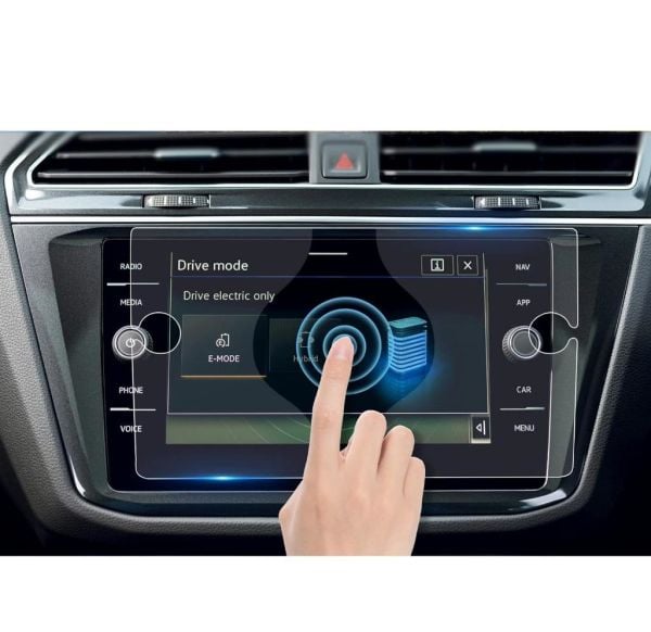 Volkswagen Taigo 8 inç Multimedya Ekran Koruyucu Şeffaf