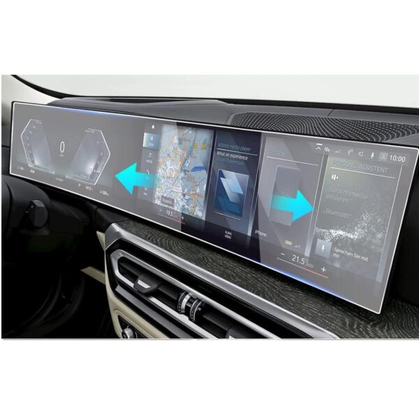 BMW iX Mat Ekran Koruyucu Şeffaf Tam Kaplama Tek Parça