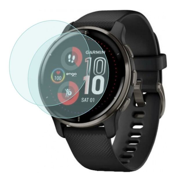 Garmin Venu 2 Plus Ekran Koruyucu Nano Şeffaf 2 Adet