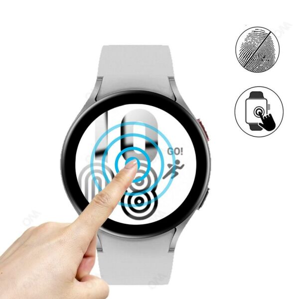 Samsung Galaxy Watch 4 Ekran Koruyucu Watch4 40mm Tam Kaplama