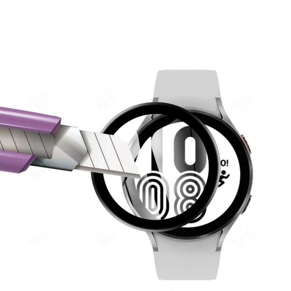 Samsung Galaxy Watch 4 Ekran Koruyucu Watch4 40mm Tam Kaplama