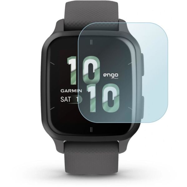 Garmin Venu Sq Ekran Koruyucu Nano Şeffaf 9H Sertlik 2 Adet