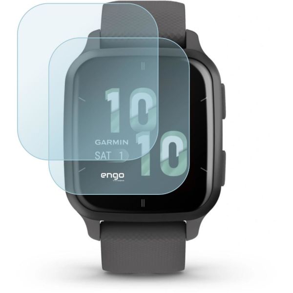 Garmin Venu Sq Ekran Koruyucu Nano Şeffaf 9H Sertlik 2 Adet