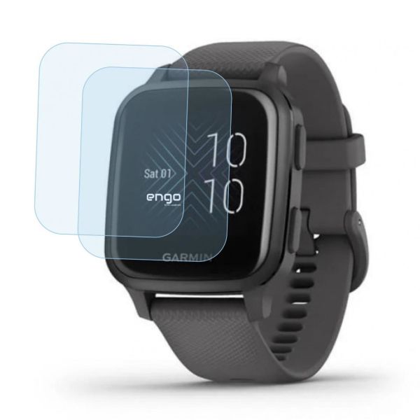 Garmin Venu Sq Ekran Koruyucu Nano Şeffaf 9H Sertlik 2 Adet