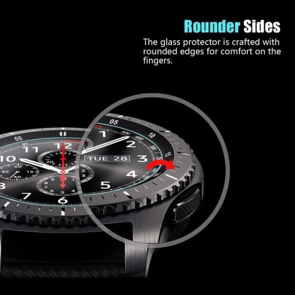 Samsung Galaxy Watch 4 Ekran Koruyucu Watch4 42mm Temperli Koruma