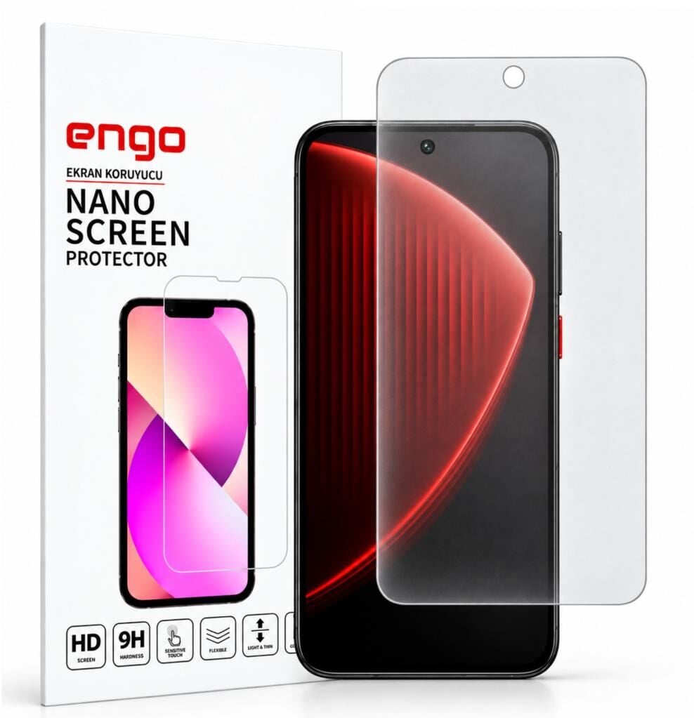 Tecno Pova 8 Pro 5G İle Uyumlu Mat Ekran Koruyucu Parmak İzi Bırakmayan 9H Kırılmaz Nano Cam