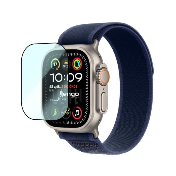 Apple Watch Ultra Ekran Koruyucu Flexible Tam Kaplama 1 ve 2