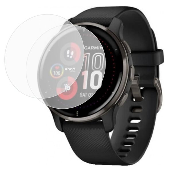 Garmin Swim 2 Ekran Koruyucu TPU Film Şeffaf 2 Adet