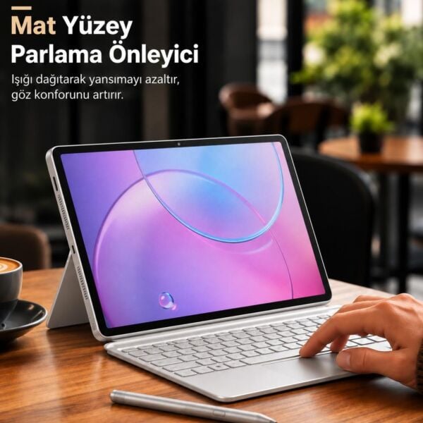 Lenovo Idea Tab Pro 2. Nesil 13 inç Mat Ekran Koruyucu Parmak İzi Bırakmayan Yansıma Ve Parlama Önleyici Koruma, 9H Kırılmaz Esnek Nano Cam
