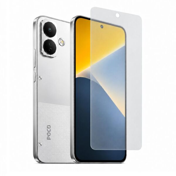 Xiaomi Poco X8 Mat Ekran Koruyucu Yansıma Ve Parlama Önleyici, Mat Yüzey, Parmak İzi Bırakmayan 9H Kırılmaz Esnek Nano Cam