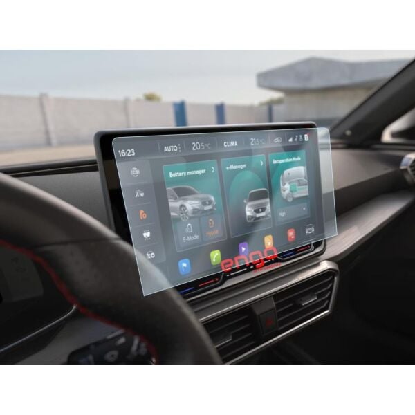 SEAT Leon e-HYBRID 12.9 inç Ekran Koruyucu Multimedya Nano