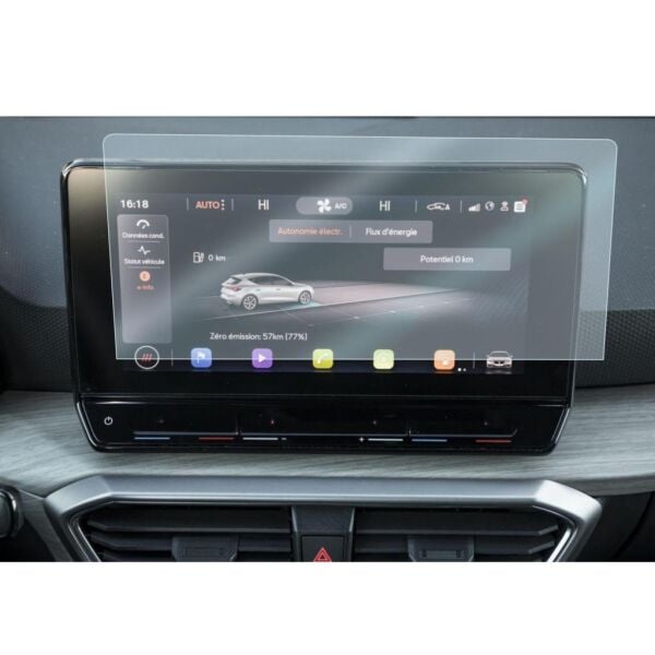 SEAT Leon e-HYBRID 12.9 inç Ekran Koruyucu Multimedya Nano