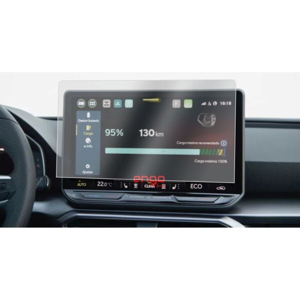 SEAT Leon e-HYBRID 12.9 inç Mat Ekran Koruyucu Multimedya
