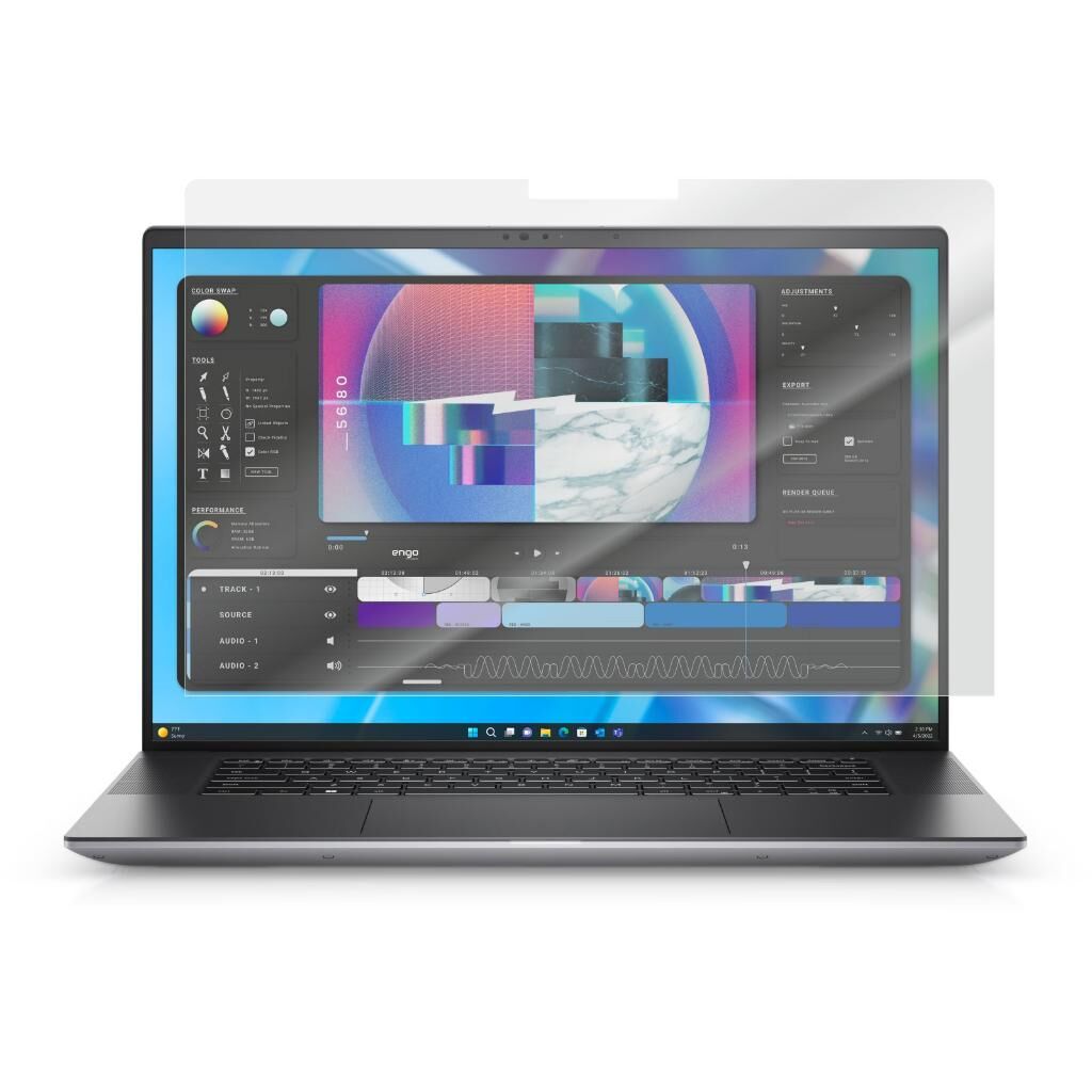 Dell Precision 5680 16 inç Mat Ekran Koruyucu Şeffaf