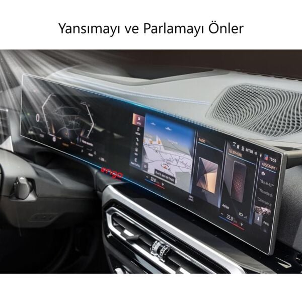 BMW XM Mat Ekran Koruyucu Multimedya ve Dijital Gösterge