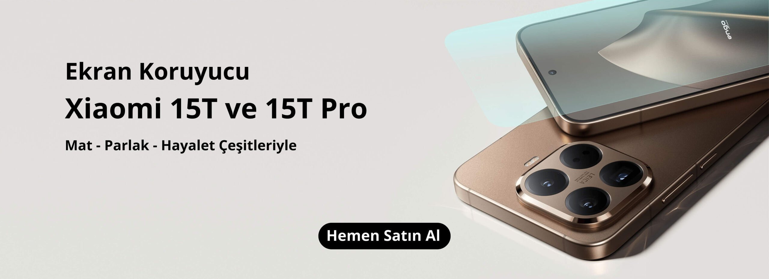 Xiaomi 15T 15T Pro Ekran Koruyucu