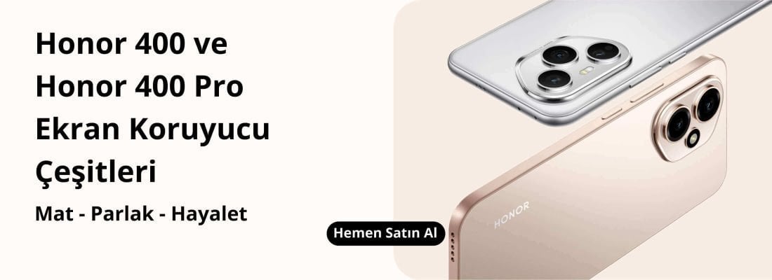 Honor 400 ve Honor 400 Pro Ekran Koruyucu
