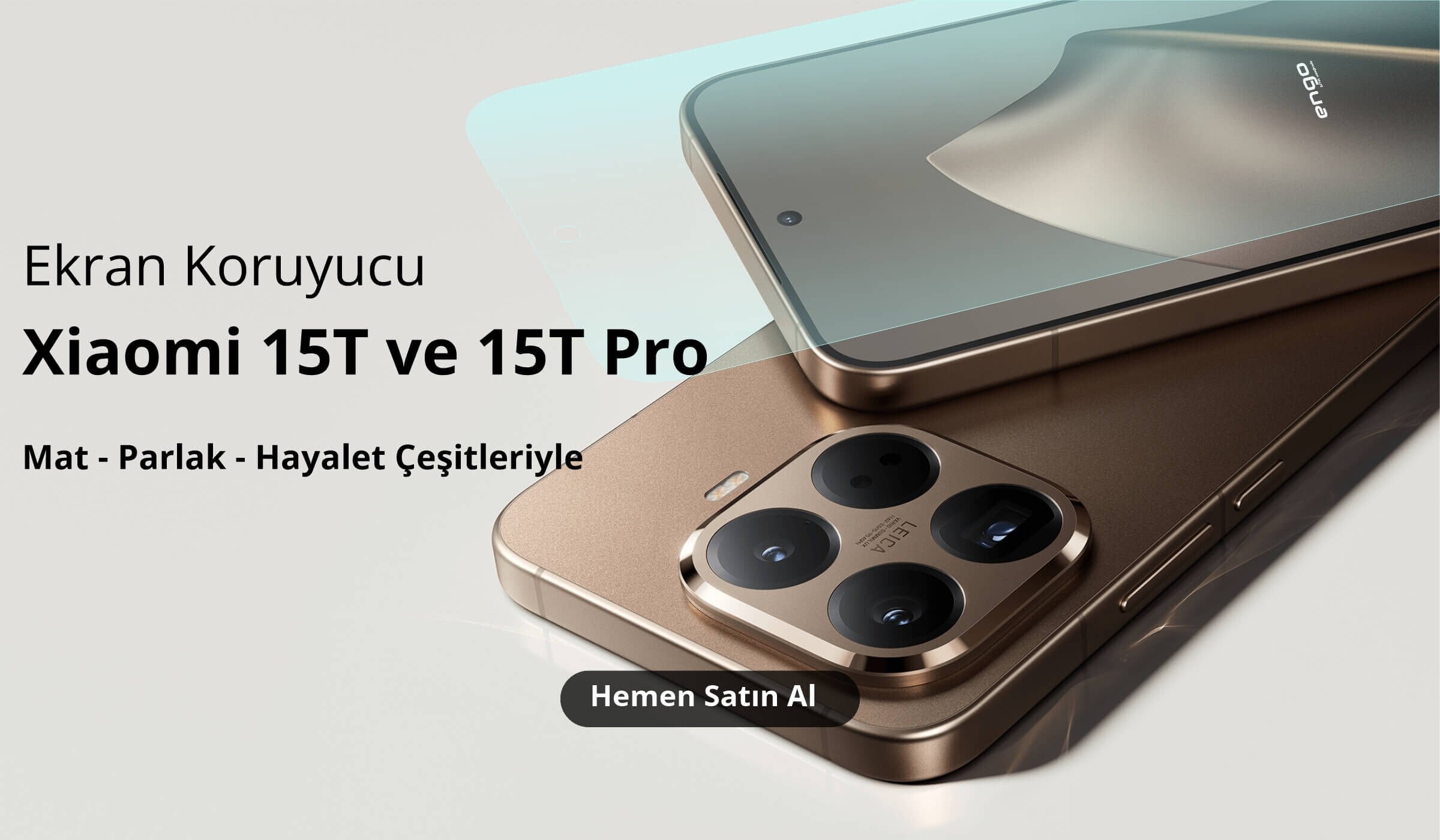 Xiaomi 15T 15T Pro Ekran Koruyucu